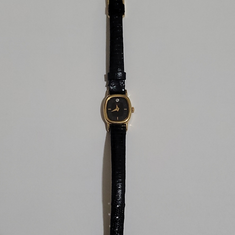 Pulsar Vintage watch with leather strap